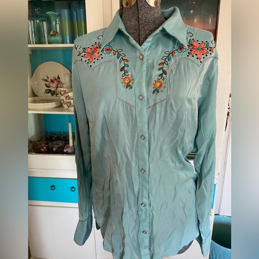 Vintage style Wrangler western shirt